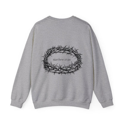 Matthew 27:29 Crewneck Sweatshirt