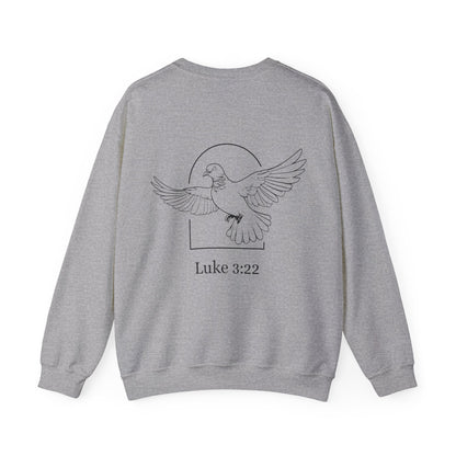 Luke 3:22 Crewneck Sweatshirt