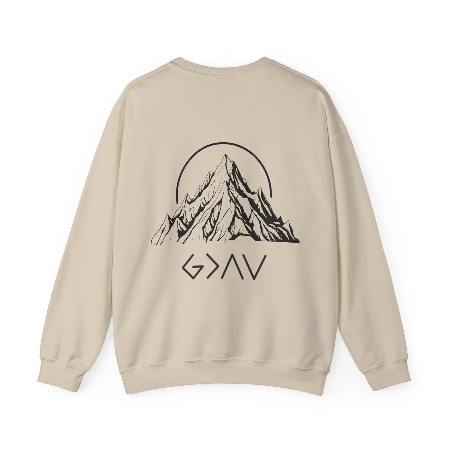 God Is Greater Than The Highs And Lows Crewneck Sweatshirt