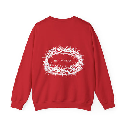 Matthew 27:29 Crewneck Sweatshirt