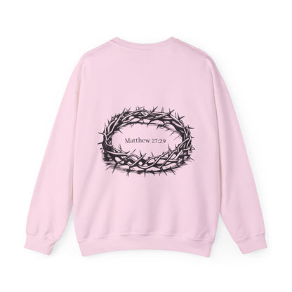 Matthew 27:29 Crewneck Sweatshirt