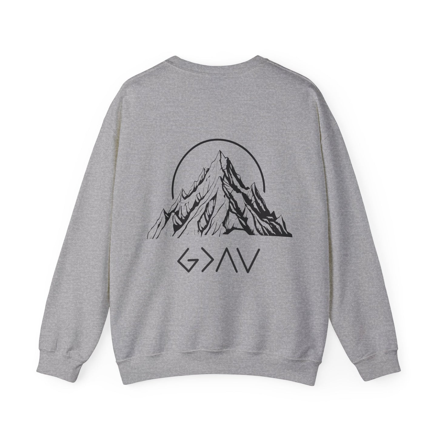 God Is Greater Than The Highs And Lows Crewneck Sweatshirt