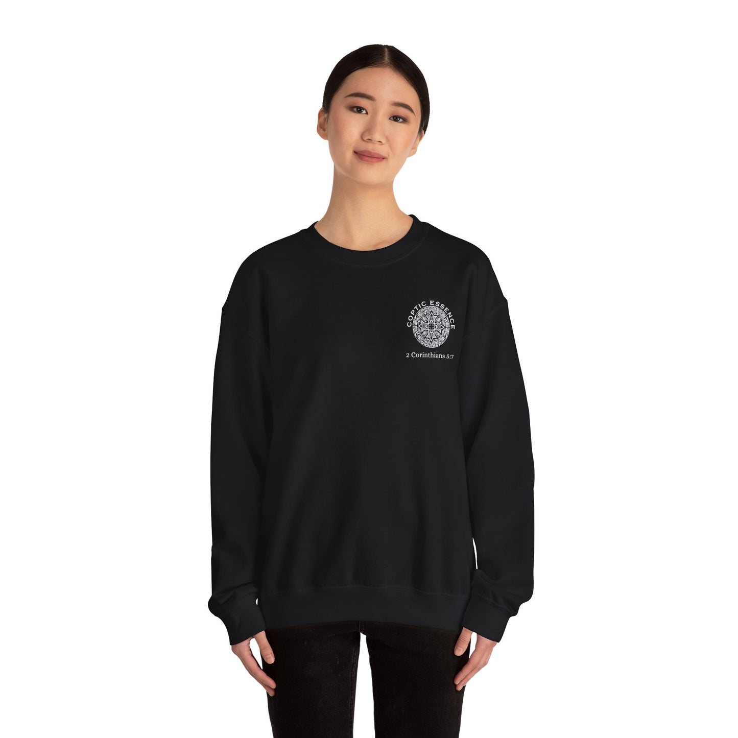 Walk By Faith, Not By Sight Crewneck Sweatshirt