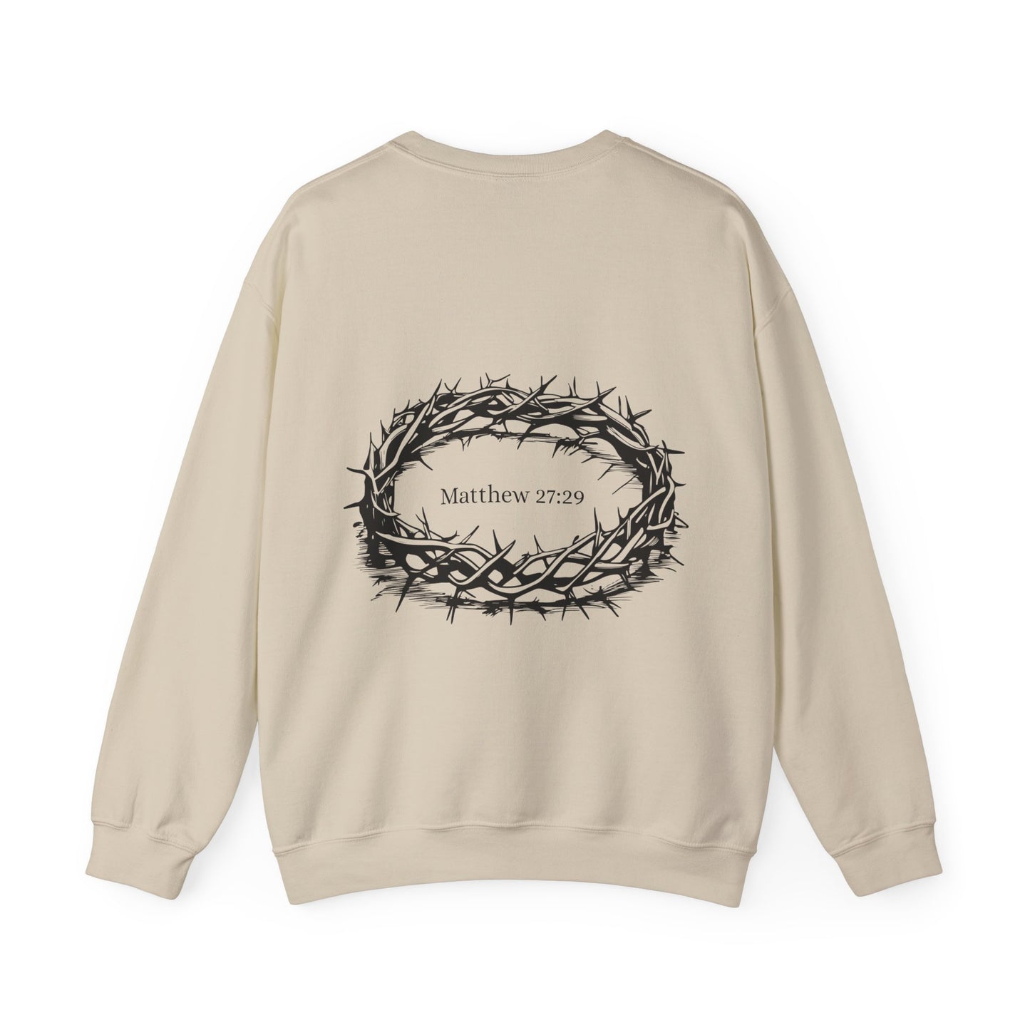 Matthew 27:29 Crewneck Sweatshirt