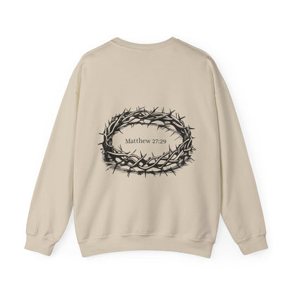 Matthew 27:29 Crewneck Sweatshirt