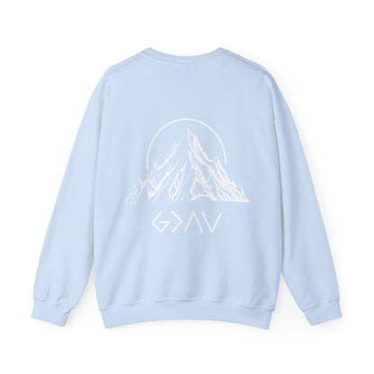 God Is Greater Than The Highs And Lows Crewneck Sweatshirt