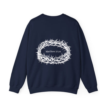 Matthew 27:29 Crewneck Sweatshirt