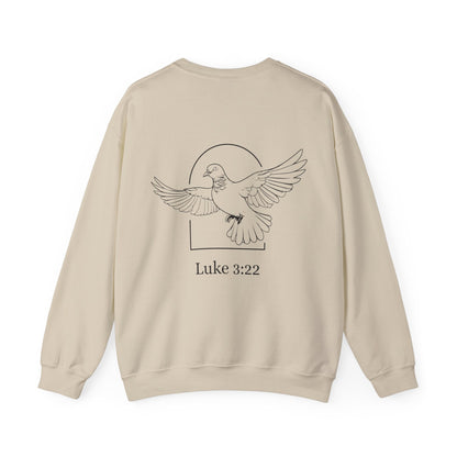 Luke 3:22 Crewneck Sweatshirt