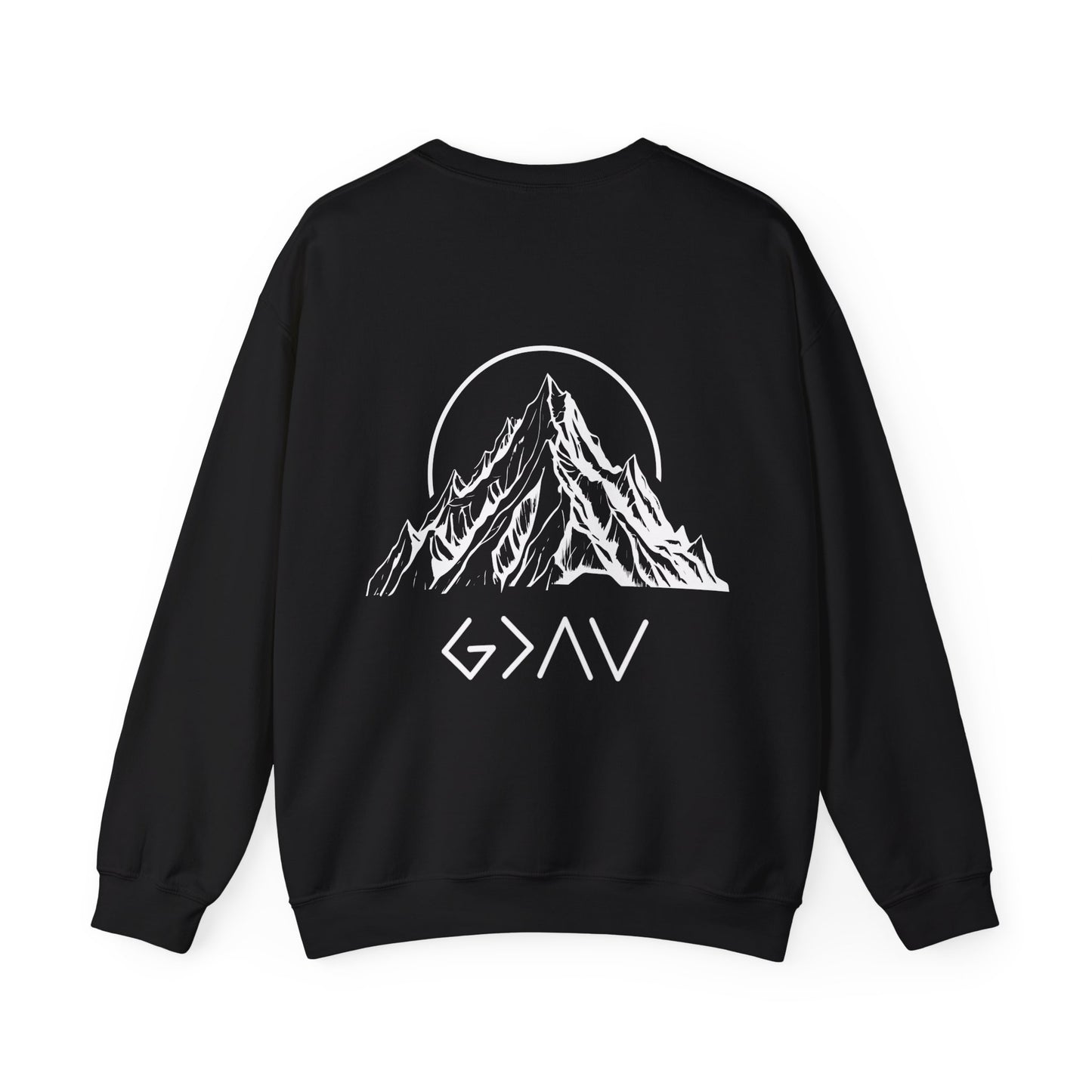 God Is Greater Than The Highs And Lows Crewneck Sweatshirt